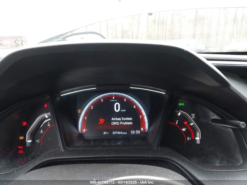 2019 HONDA CIVIC VIN: SHHFK7G42KU219115
