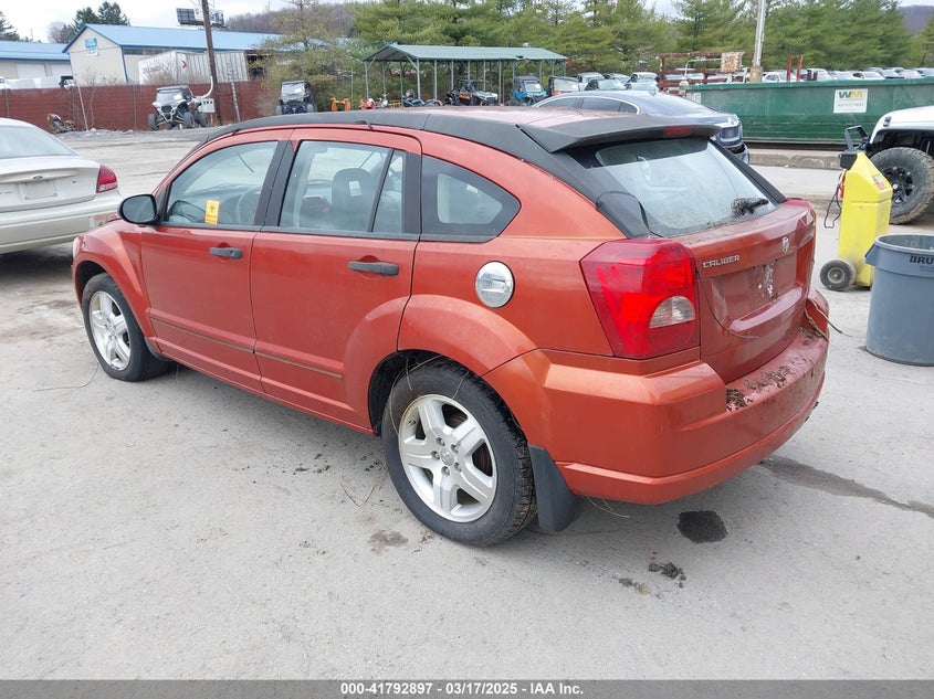 2007 DODGE CALIBER VIN: 1B3HB48B97D557746