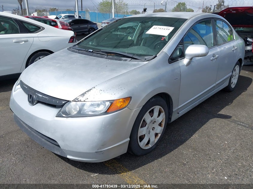 2006 HONDA CIVIC VIN: 2HGFA16506H502562