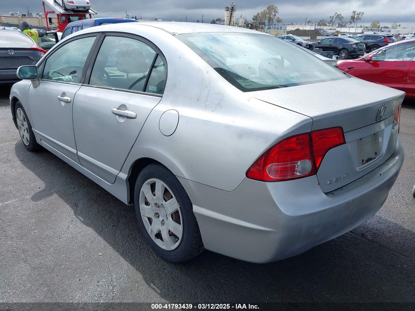 2006 HONDA CIVIC VIN: 2HGFA16506H502562