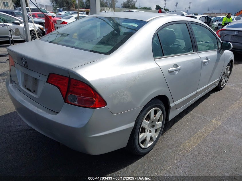 2006 HONDA CIVIC VIN: 2HGFA16506H502562