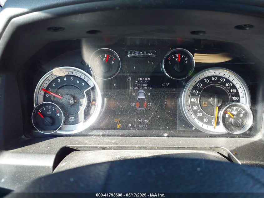 2017 RAM 1500 VIN: 1C6RR7LG4HS810821