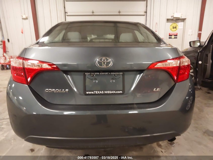 2017 TOYOTA COROLLA LE - 2T1BURHE9HC961473