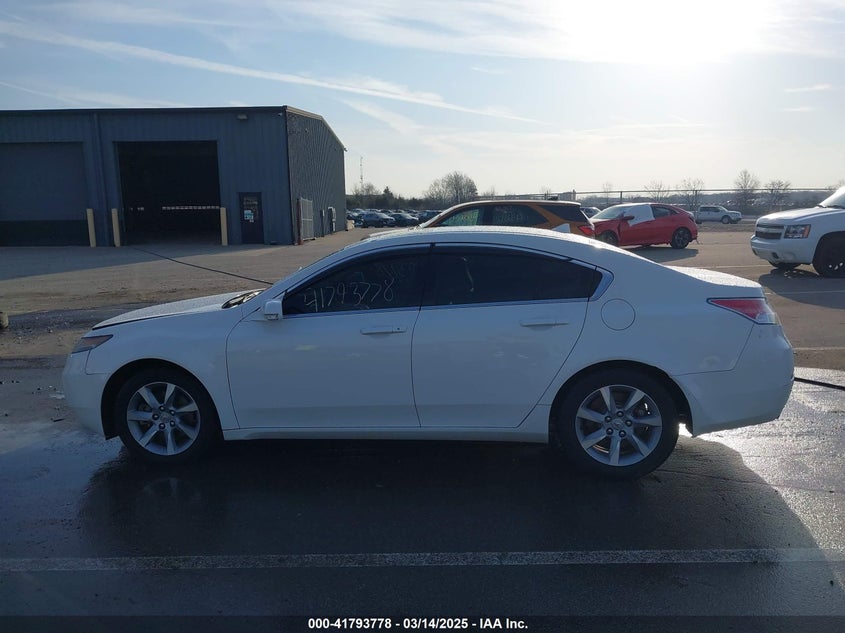 2012 ACURA TL VIN: 19UUA8F21CA014883