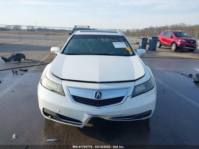 2012 ACURA TL VIN: 19UUA8F21CA014883