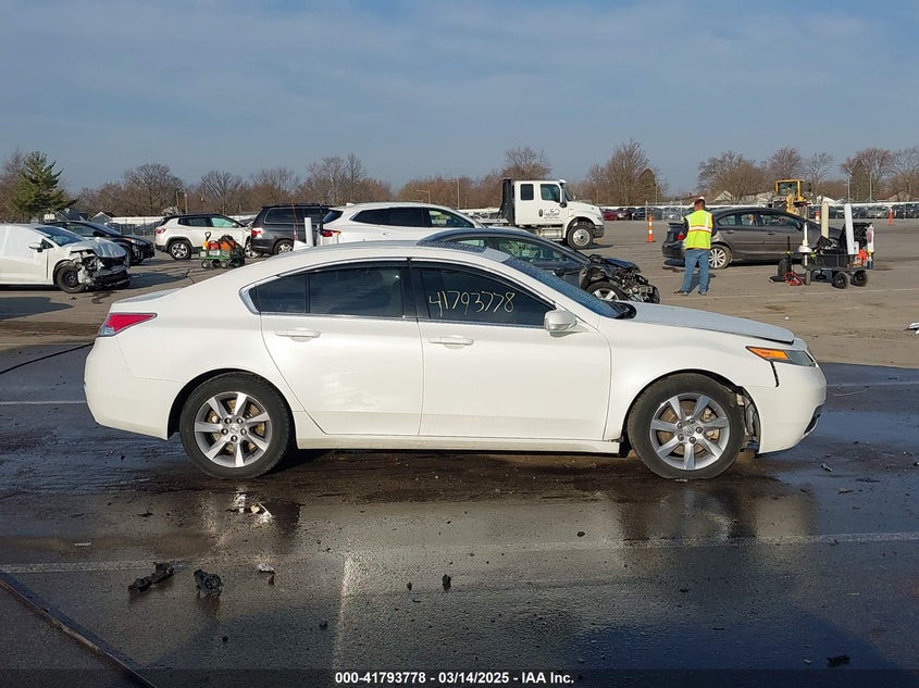 2012 ACURA TL VIN: 19UUA8F21CA014883