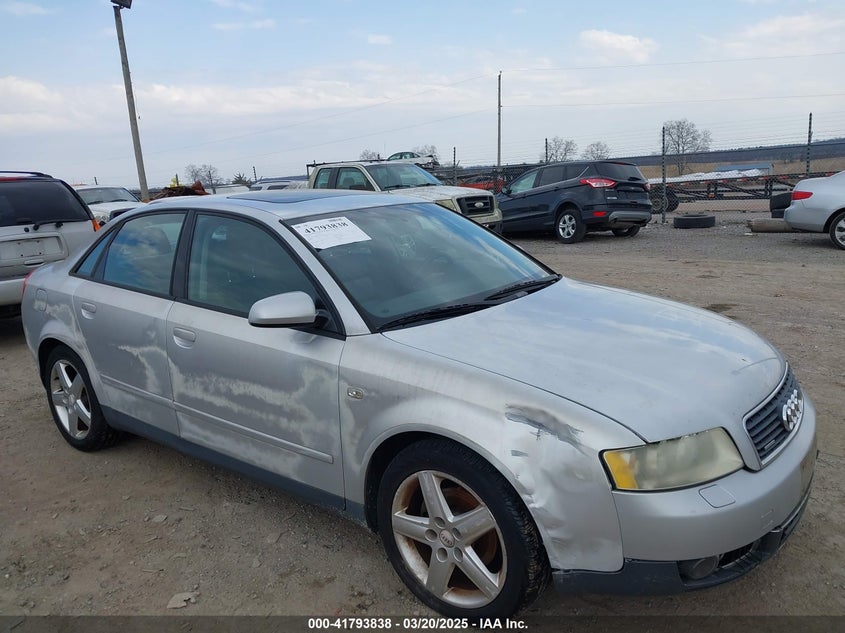 2003 Audi A4 1.8T VIN: WAULC68E83A252078 Lot: 41793838