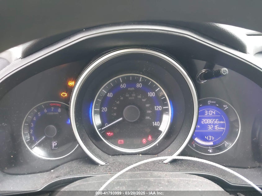 2015 HONDA FIT VIN: 3HGGK5H54FM753706