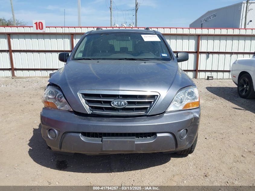 2008 Kia Sorento Lx VIN: KNDJD735885833178 Lot: 41794257