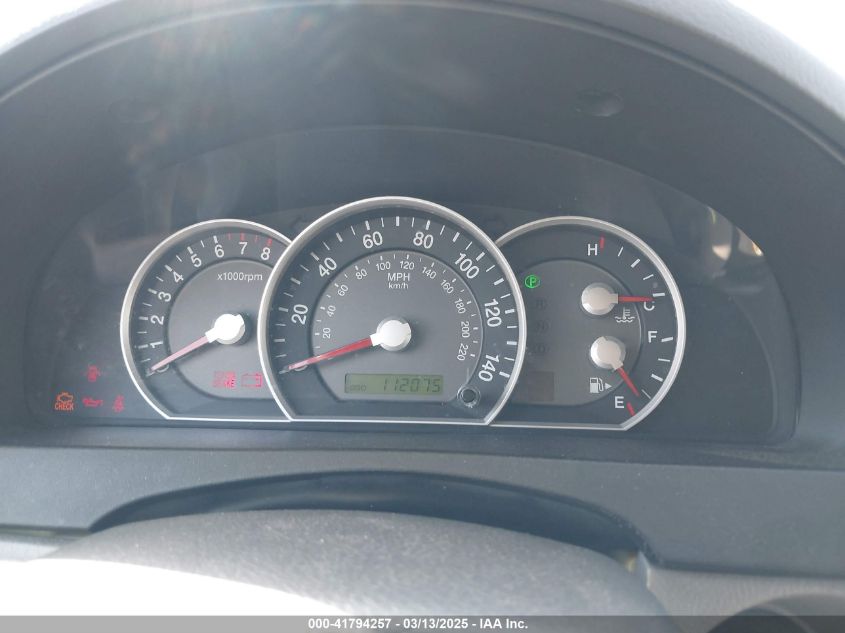 2008 Kia Sorento Lx VIN: KNDJD735885833178 Lot: 41794257