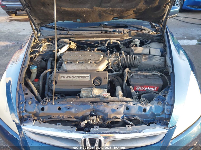 2006 HONDA ACCORD VIN: 1HGCM66506A010121