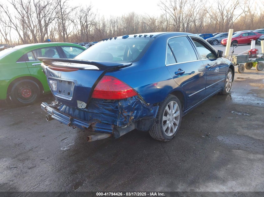 2006 HONDA ACCORD VIN: 1HGCM66506A010121