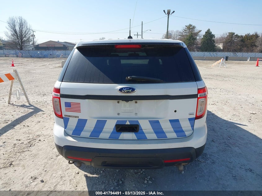 2013 Ford Police Interceptor VIN: 1FM5K8ARXDGC73841 Lot: 41794491
