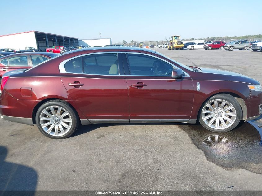 2009 Lincoln Mks VIN: 1LNHM94R89G633866 Lot: 41794698
