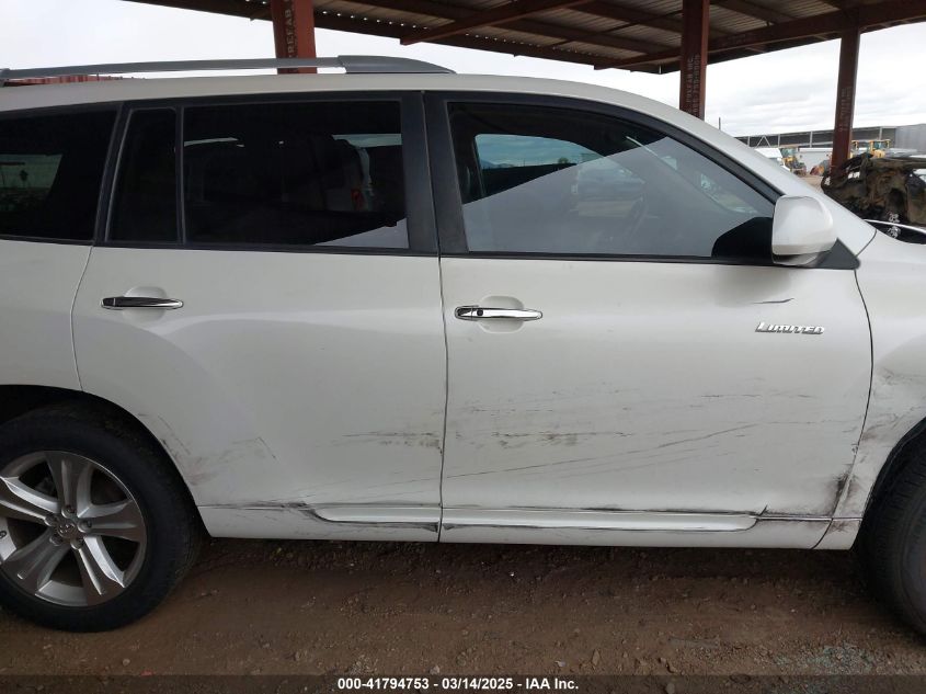 2008 Toyota Highlander Limited VIN: JTEDS42A082027039 Lot: 41794753