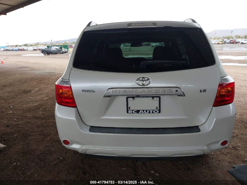 2008 Toyota Highlander Limited VIN: JTEDS42A082027039 Lot: 41794753