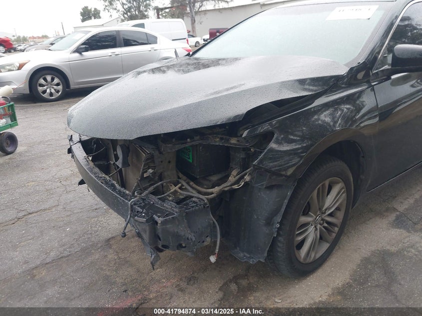 2016 TOYOTA CAMRY VIN: 4T1BF1FK4GU525471