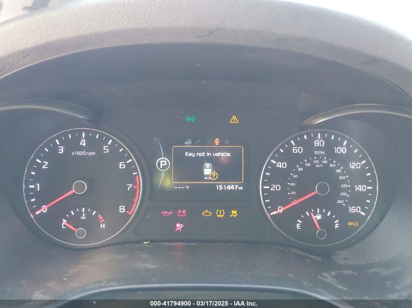 2016 Kia Optima Sx Turbo VIN: 5XXGW4L22GG017084 Lot: 41794900