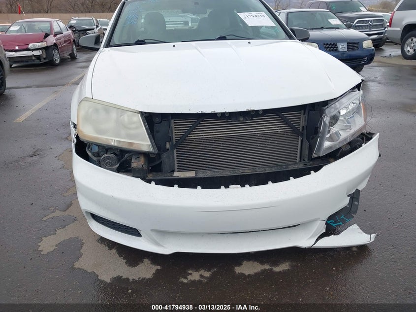 2011 DODGE AVENGER VIN: 1B3BD4FB0BN556233