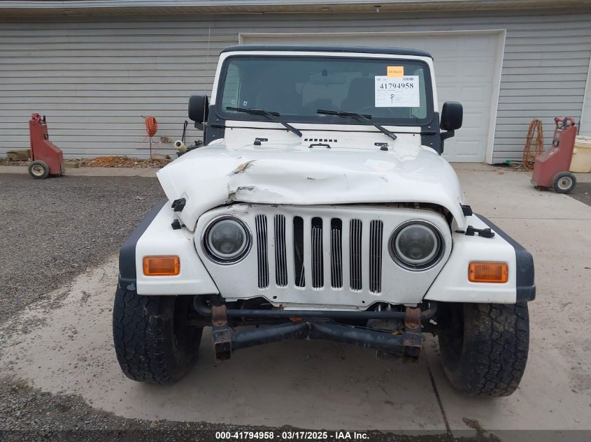 2005 Jeep Wrangler Sport VIN: 1J4FA49S25P352170 Lot: 41794958