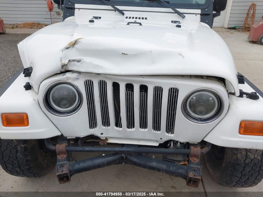 2005 Jeep Wrangler Sport VIN: 1J4FA49S25P352170 Lot: 41794958