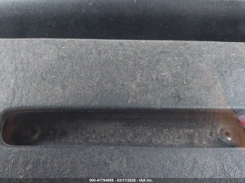 2005 Jeep Wrangler Sport VIN: 1J4FA49S25P352170 Lot: 41794958