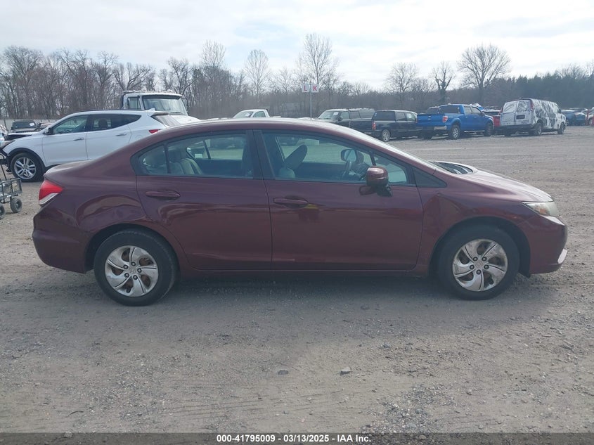 2015 HONDA CIVIC LX - 19XFB2F56FE238017