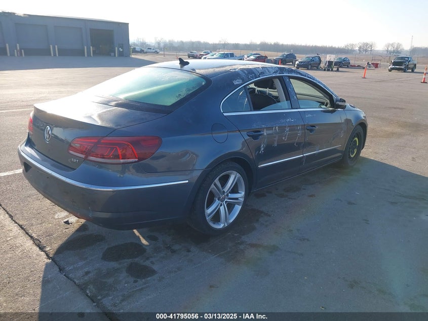 2013 VOLKSWAGEN CC VIN: WVWBP7ANXDE501221