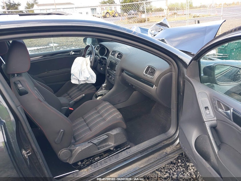 2012 VOLKSWAGEN GTI VIN: WVWFD7AJ5CW254612