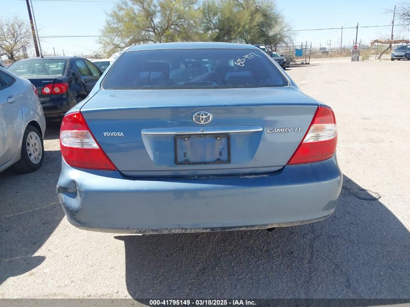 2004 Toyota Camry Le VIN: 4T1BE32K04U907223 Lot: 41795149