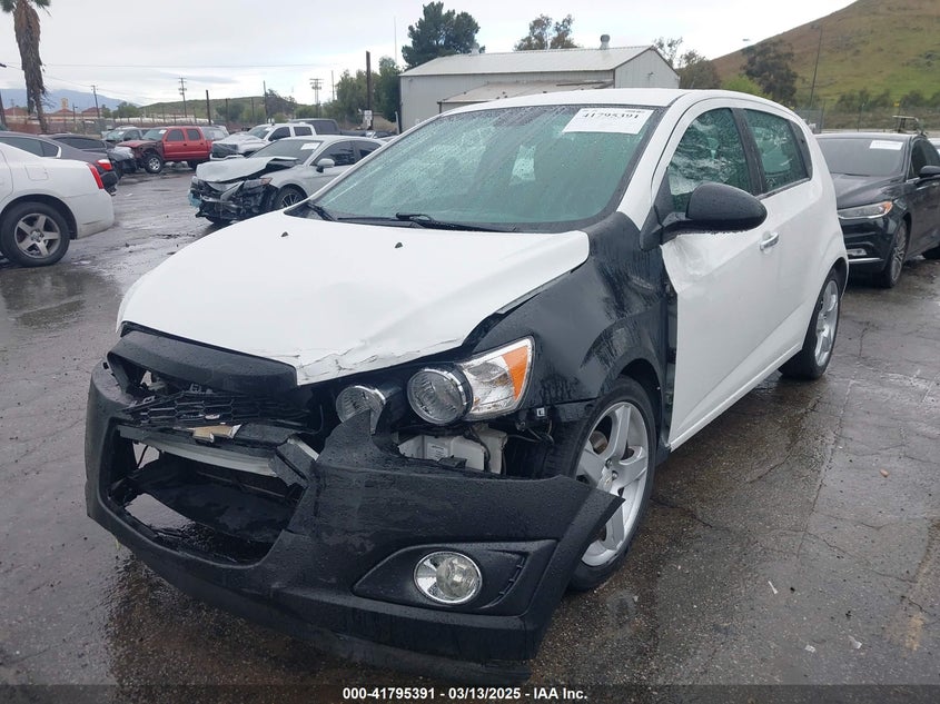 2012 CHEVROLET SONIC VIN: 1G1JE6SH3C4118710