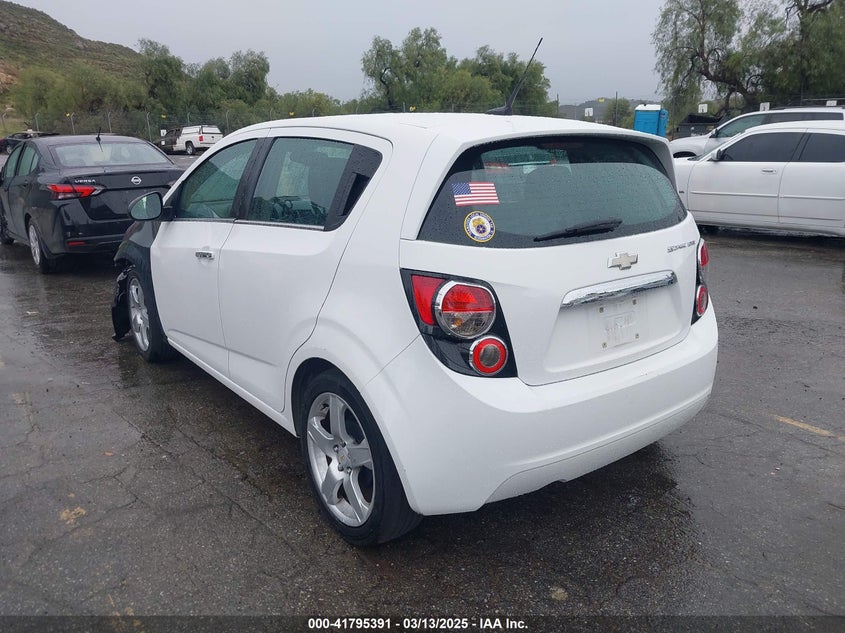 2012 CHEVROLET SONIC VIN: 1G1JE6SH3C4118710