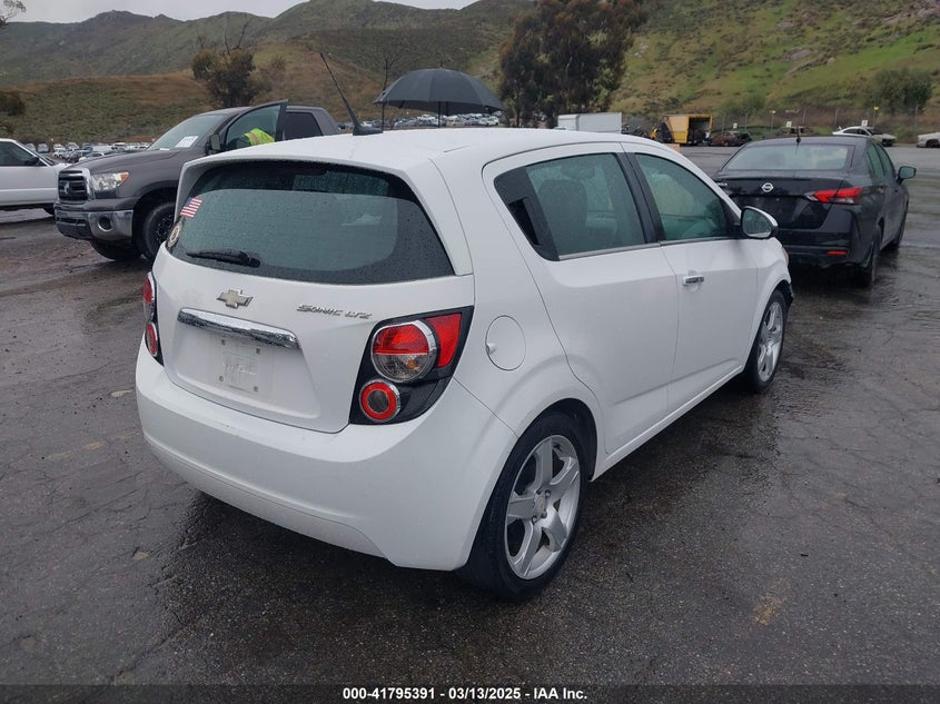 2012 CHEVROLET SONIC VIN: 1G1JE6SH3C4118710