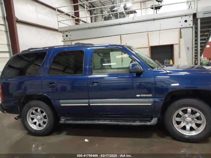 2003 Chevrolet Tahoe Lt VIN: 1GNEK13Z03J303284 Lot: 41795469