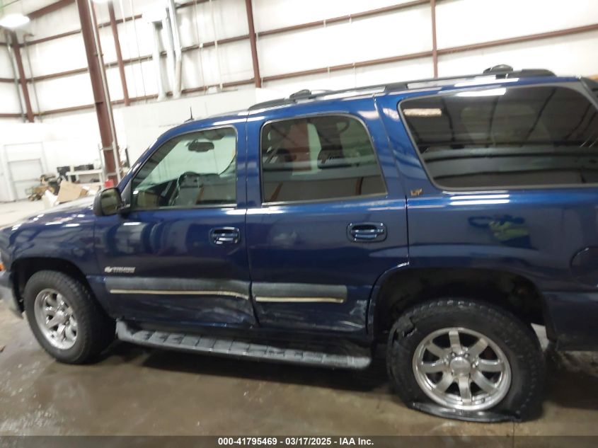 2003 Chevrolet Tahoe Lt VIN: 1GNEK13Z03J303284 Lot: 41795469