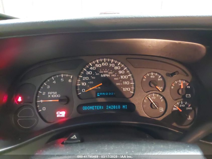 2003 Chevrolet Tahoe Lt VIN: 1GNEK13Z03J303284 Lot: 41795469