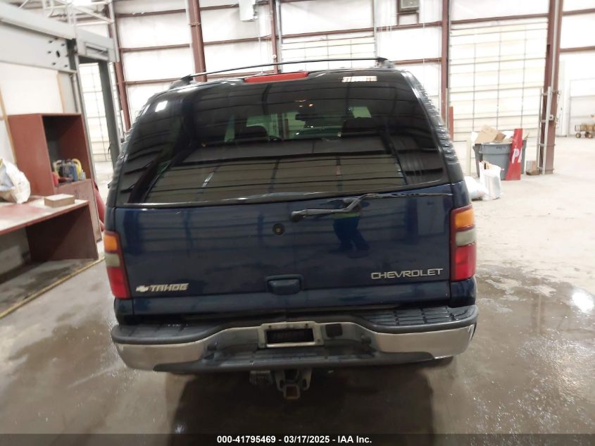 2003 Chevrolet Tahoe Lt VIN: 1GNEK13Z03J303284 Lot: 41795469