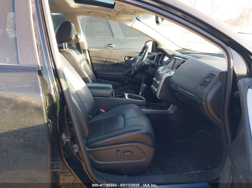 2012 NISSAN MURANO VIN: JN8AZ1MW5CW228418