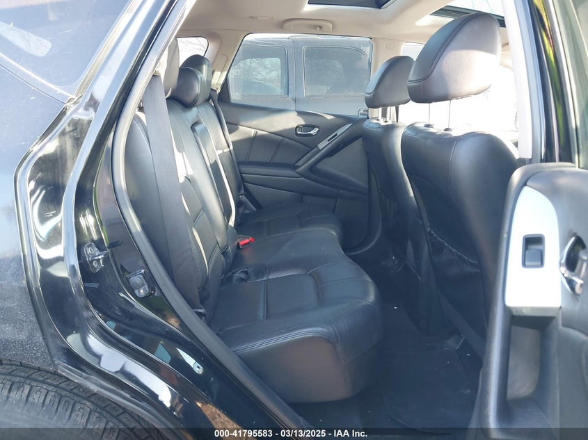 2012 NISSAN MURANO VIN: JN8AZ1MW5CW228418