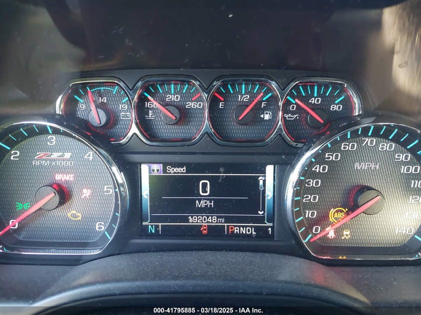 2017 CHEVROLET SILVERADO 2500HD VIN: 1GC1KVEG8HF128707