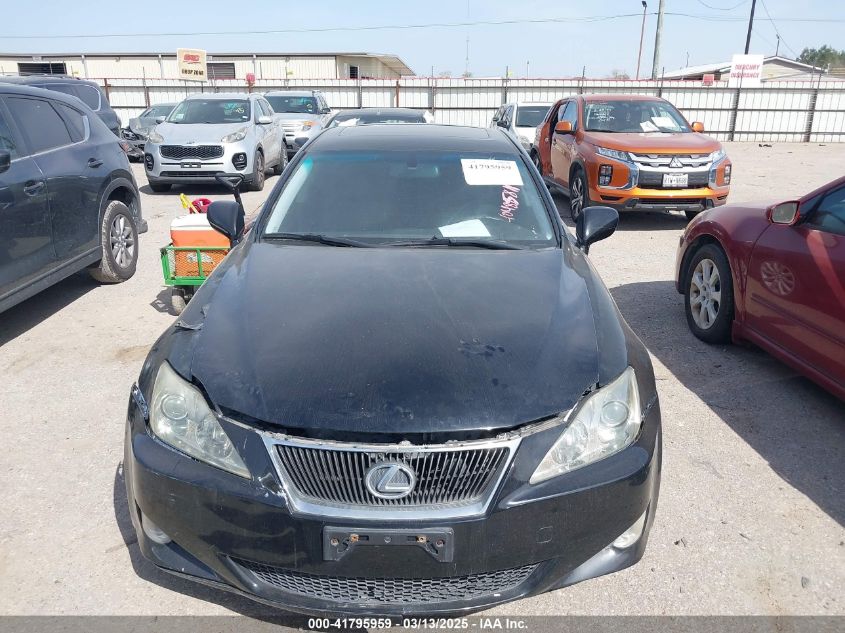 2007 Lexus Is 250 VIN: JTHBK262772028933 Lot: 41795959