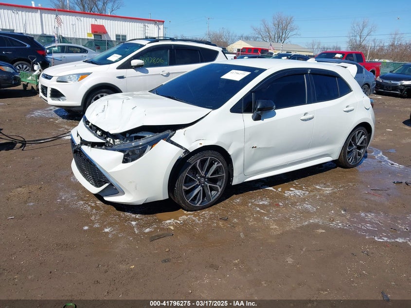 2019 TOYOTA COROLLA VIN: JTNK4RBE1K3030695