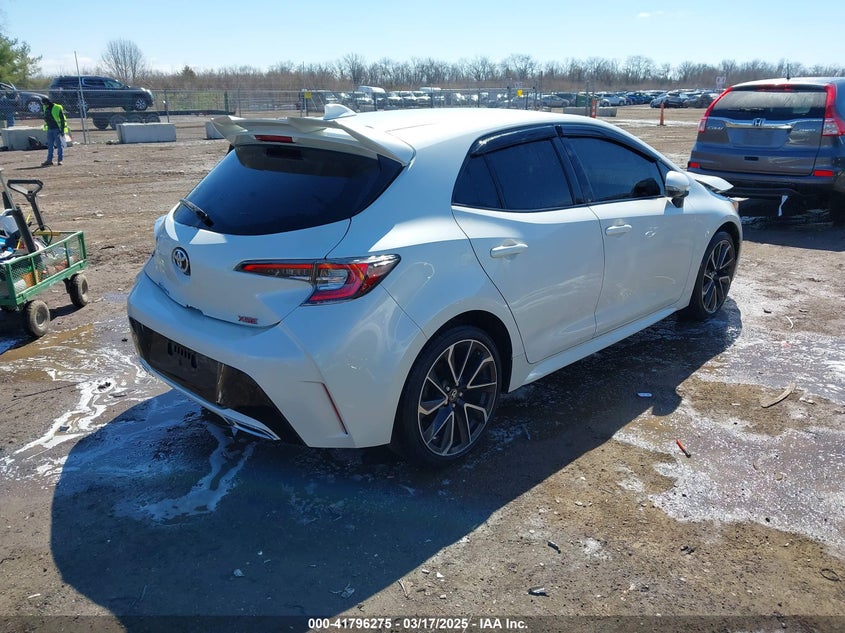 2019 TOYOTA COROLLA VIN: JTNK4RBE1K3030695