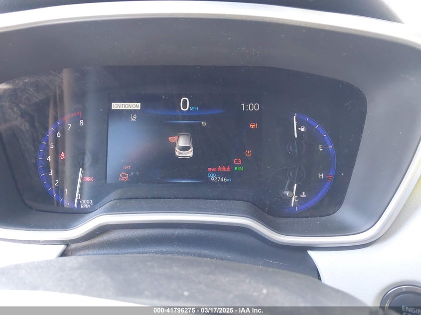 2019 TOYOTA COROLLA VIN: JTNK4RBE1K3030695