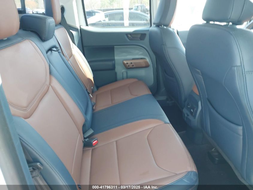 2023 Ford Maverick Lariat VIN: 3FTTW8F9XPRA44713 Lot: 41796311