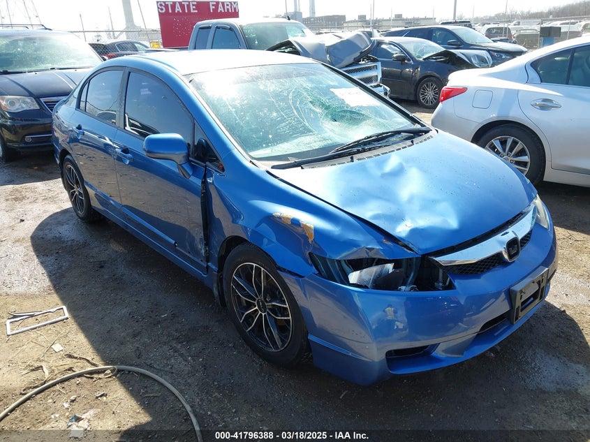 2011 HONDA CIVIC VIN: 19XFA1F53BE045511