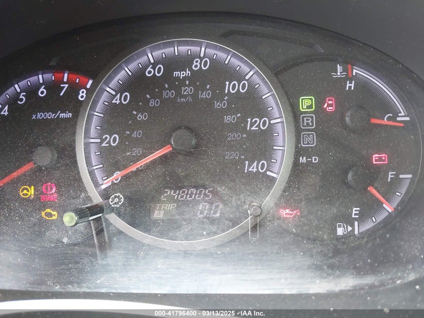 2009 MAZDA MAZDA5 VIN: JM1CR29L090359034