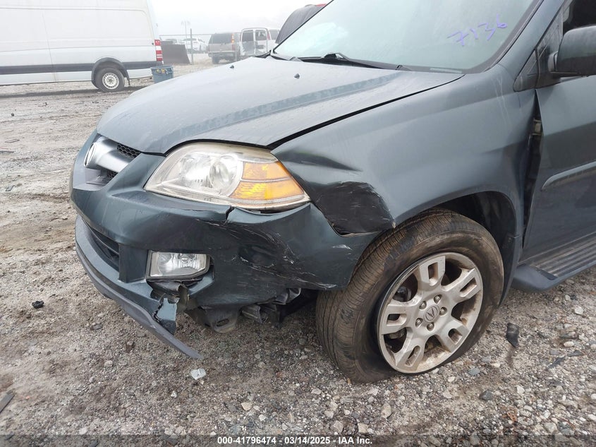 2006 ACURA MDX VIN: 2HNYD18836H517136