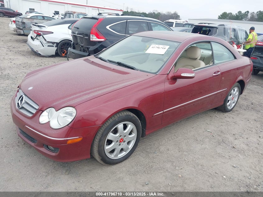 2008 MERCEDES-BENZ CLK 350 VIN: WDBTJ56H38F244866