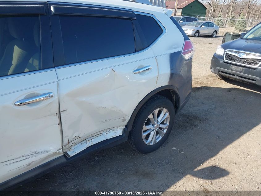 2015 Nissan Rogue Sv VIN: 5N1AT2MV9FC822330 Lot: 41796750